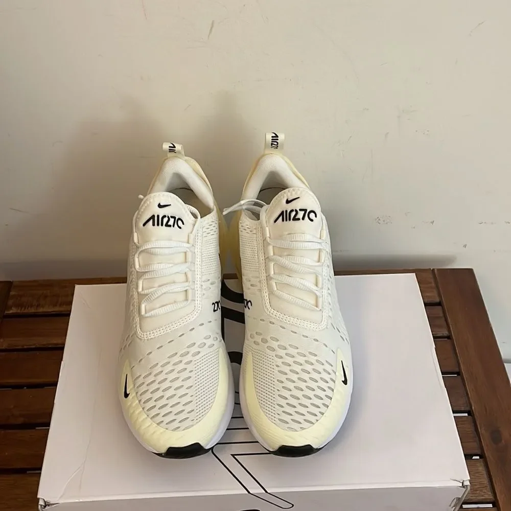 Nike Air Max 270 Sail/Coconut Milk USA Women Size 7.5/UK 5/EU 38.5(AH6789-124)